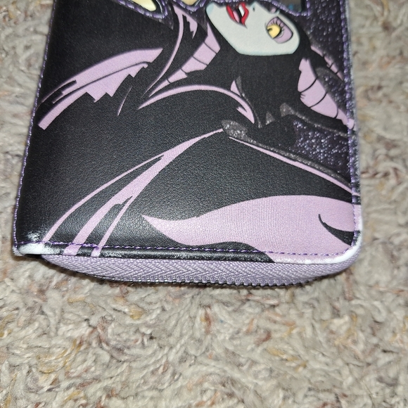 Loungefly Malificient Backpack and Wallet - Picture 14 of 16